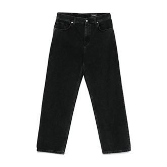 Axel Arigato Straight Jeans, male, Black, Size: W31 Black Jeans Classic Style