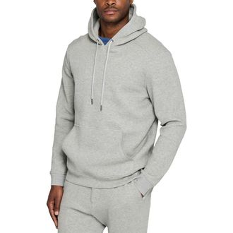 W.R.K Slim Fit Brushed Cotton Blend Pullover Hoodie in Grey at Nordstrom, Size Xx-Large