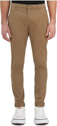 Dondup Broeken - Heren - Chinos - Bruin - W30 - Broeken