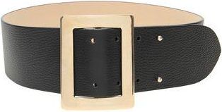 8 by YOOX LEATHER HIGH-WAIST MAXI BUCKLE BELT