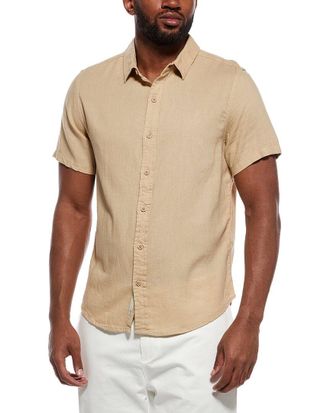 Onia Standard Linen-Blend Shirt