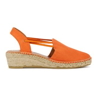 Viguera Schoenen, Dames, Oranje, 39 EU, Leer, Espadrilles
