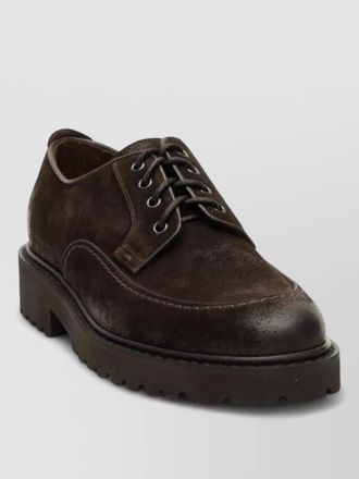 Doucal's leather derby shoes