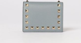 Valentino Garavani Portafoglio Rockstud Valentino Garavani in pelle a grana