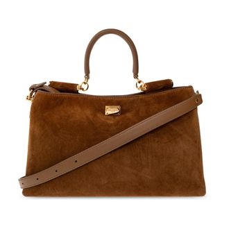 Dolce & Gabbana Vittoria Medium Bag - Bags - Mujer - Marr&oacute;n - ONE SIZE