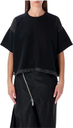 sacai Donna, Top, Nero, L, new