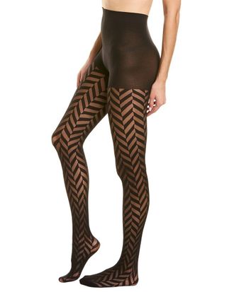 Emilio Cavallini Herringbone On 3D Tight