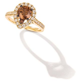 Le Vian Ladies Chocolate Diamonds Rings set in 14K Honey Gold