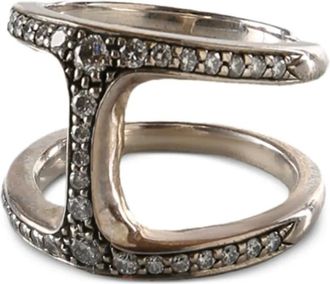 Hoorsenbuhs Dame silver ring - women - Sterling Silver - 6