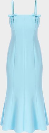 Mestiza New York Calista Square-Neck Mermaid Midi Dress