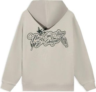 Li-Ning BadFive Sports Basketball Series Printing Hoodie Beige Black AWDRH61-4