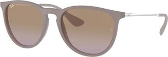 Ray-Ban Rb 4171 Erika Zonnebril - Dames - Zonnebrillen - Bruin - 54 MM - Accessoires