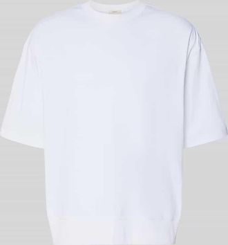 Calvin Klein Relaxed Fit T-Shirt aus reiner Baumwolle in Weiss, Gr&ouml;&szlig;e XXL