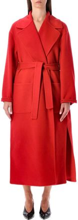 Fabiana Filippi Wool Cashmere Coat Belt