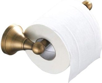 OEM Portarrollos De Papel Higi&eacute;nico De Lat&oacute;n Antiguo - Montaje En Pared - 20 Cm - Bronce Cepillado