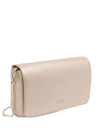 Liu Jo metallic-finish shoulder bag - Neutrals