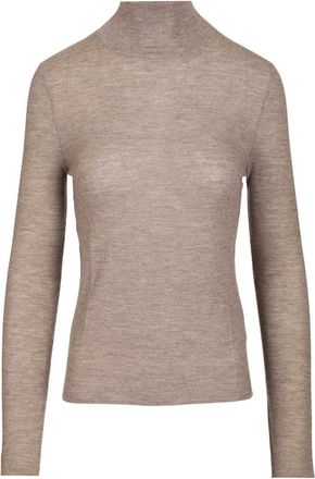 Lisa Yang Lory Jumper - female - Lisa Yang - Cashmere Knitwear - Brown - M - Knitwear