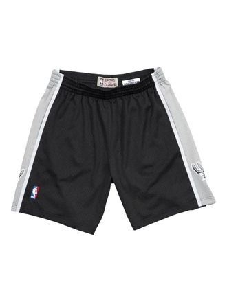 Mitchell & Ness NBA San Antonio Spurs Road 1998/99 swingman shorts - Zwart