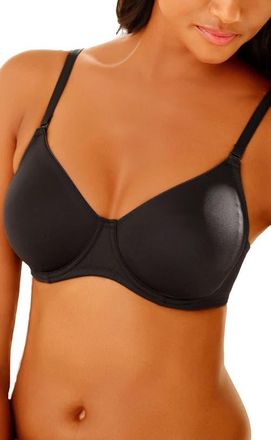 Lascana Womens Multi-Strap Underwire T-Shirt Bra in Black at Nordstrom, Size 44Ddd