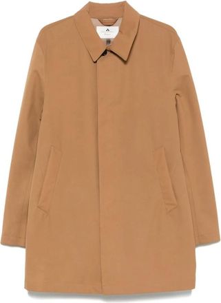 Peuterey Beige Jas met Knoopsluiting - Heren - Zomerjassen - Beige - L - Jassen
