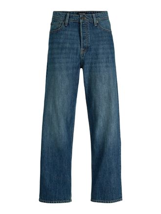 Jack & Jones Relax-fit-Jeans JACK & JONES JJIALEX mit cleanem Look und Taschenvielfalt, Herren, Gr. 29, L&auml;nge 30, blau denim, Denim/Jeans, Obermaterial: 100% Baumw
