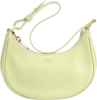 Celine Pre-owned Mini Bags, female, Green, Size: ONE SIZE Pre-owned Ava Shoulder Bag