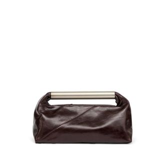 Maison Margiela Handbags, female, Brown, Size: ONE SIZE Borsa a mano manico metallico