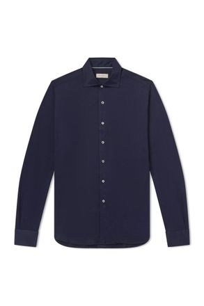 Canali Cotton and Lyocell-Blend Shirt