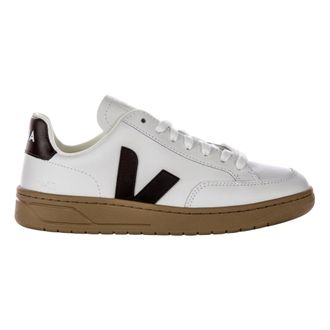 Veja White Leather Trainers