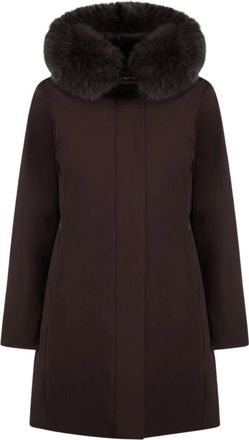 People Giacca Aemipm947 - - Coats - Donna - Marrone - XL