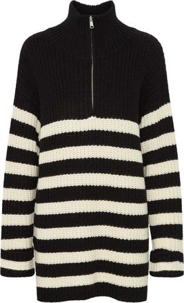 Ichi Barisa Tunic Sweater in Black at Nordstrom Rack, Size X-Small