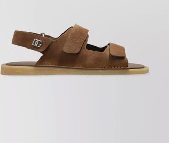 Dolce & Gabbana suede touch-strap sandals