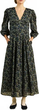 Trovata Orion Dress In Orchard Frost