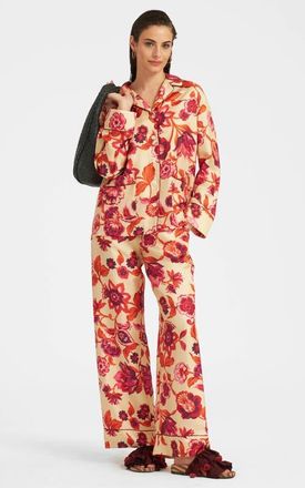 La DoubleJ Pajama Pants Hottie Cream at Nordstrom, Size Medium