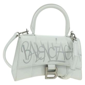Balenciaga Pre-owned Handbags, female, White, Size: ONE SIZE Pre-owned Vintage Hand Bag