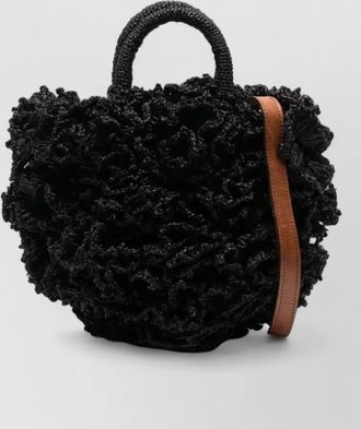 Ibeliv shoulder bag contrast strap top handles