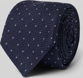 Altea Krawatte mit Label-Detail Modell Piave in Marine, Gr&ouml;&szlig;e 1