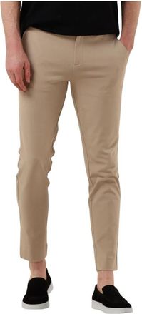 Pla&icirc;n Josh 315 Pantalon - Heren - Vrijetijds broeken - Beige - W34 L32 - Leer - Broeken