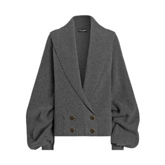 Dolce & Gabbana Dames, Truien, Grijs, Maat: XS
