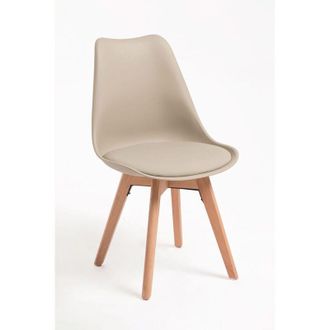 Regalos Miguel Sillas Comedor - Silla Synk Basic - Greige