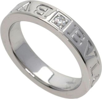 Bulgari White Gold (18K) Band Ring (Pre-Owned)