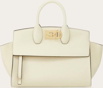 Ferragamo Women Ferragamo Studio soft bag (M) White