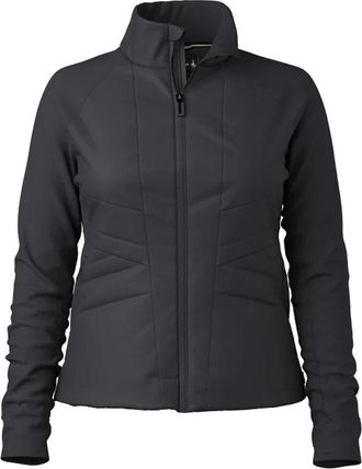 Smartwool Smartloft Hybrid Jacket Womens Black Full Zip Regular Fit GBO4004