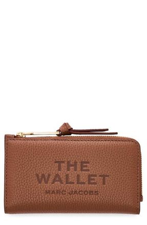 Marc Jacobs The Medium Flat Leather Wallet in Argan Oil at Nordstrom