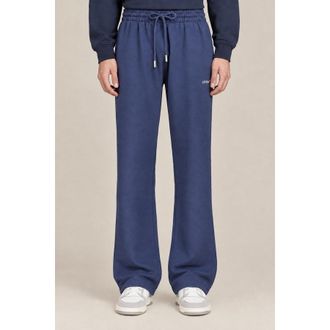 Off-white Mens Dark Blue Cotton Sweatpants, Size XXL