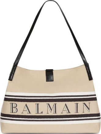 Balmain Beige Release Medium Tote