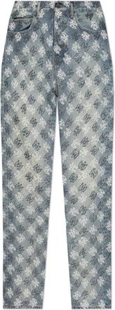 Amiri Jeans met afwerking - Heren - Regular Fit Jeans - Blauw - W30 L32 - Katoen - Jeans