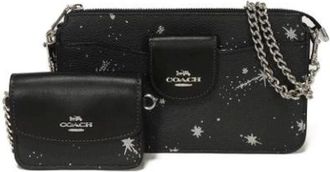 Coach Pre-owned Cross Body Bags, female, Black, Size: ONE SIZE Pre-owned Canvas shoulder-bags