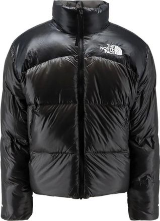 The North Face Pertex Nuptse Reversible Jacket - Heren - Sport - Zwart - Maat: M Nylon