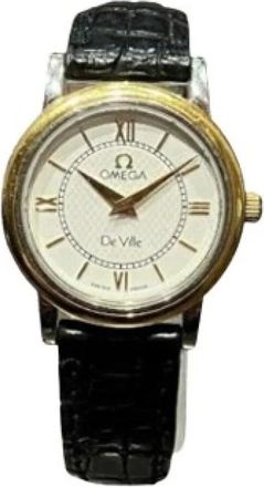 Omega Pre-owned Watches, female, Yellow, Size: ONE SIZE Pre-owned Vintage Wristwatch